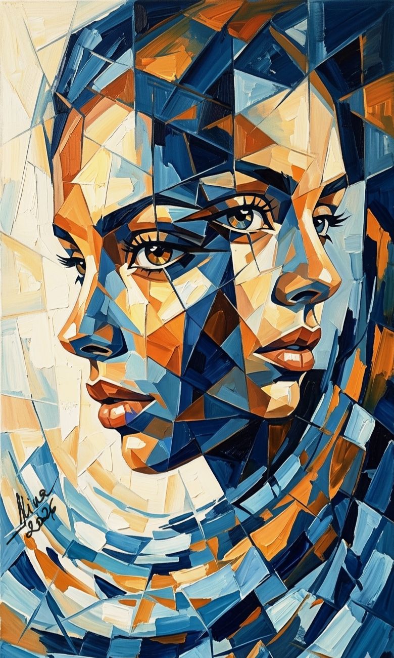 ArteDiAlina.com painting: I am Gemini